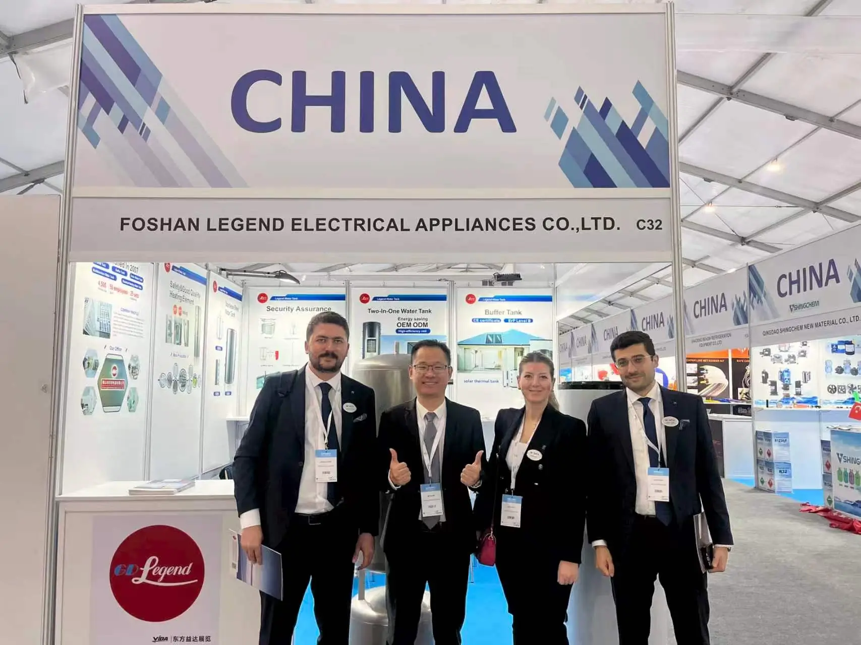 Foshan Legend Electrical Appliances Co., Ltd. на ISK-SODEX 2025 (Истанбул, Турция)